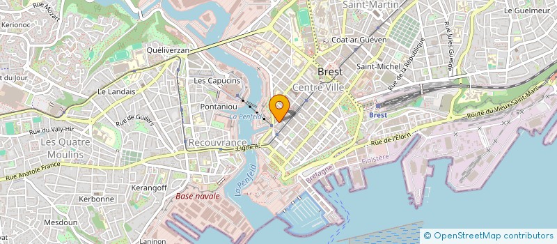 localisation de l'entreprise ASC à BREST