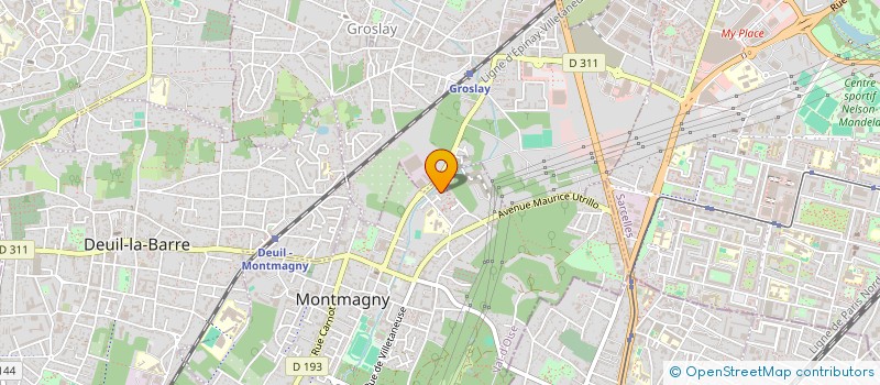 localisation de l'entreprise ASC BATIMENT à MONTMAGNY