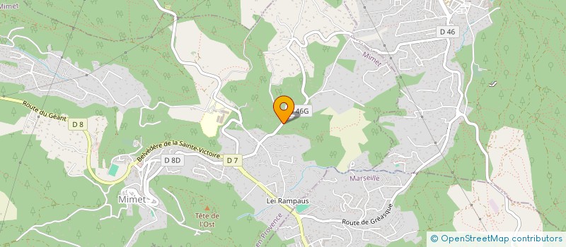 localisation de l'entreprise ASC CONSEILS  MIMET