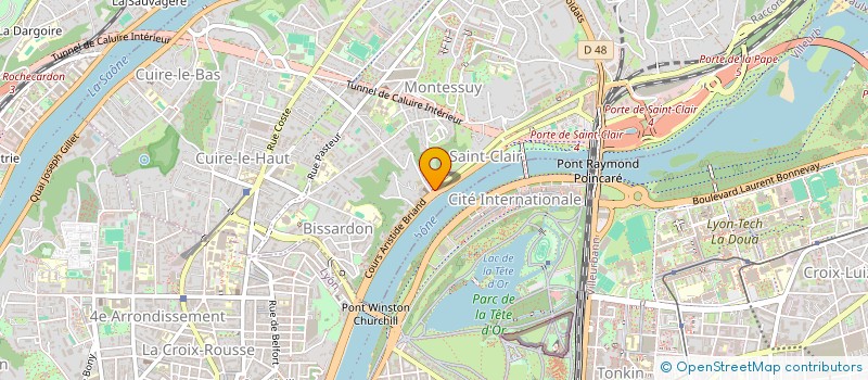 localisation de l'entreprise ASC DEVELOPPEMENT à CALUIRE-ET-CUIRE