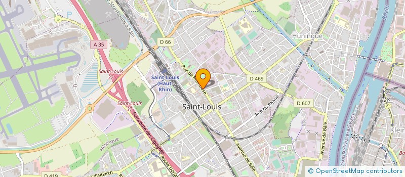 localisation de l'entreprise ASC DEVELOPPEMENT à SAINT-LOUIS