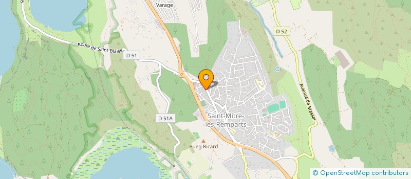 localisation de l'entreprise ASC LA RUCHE  SAINT-MITRE-LES-REMPARTS