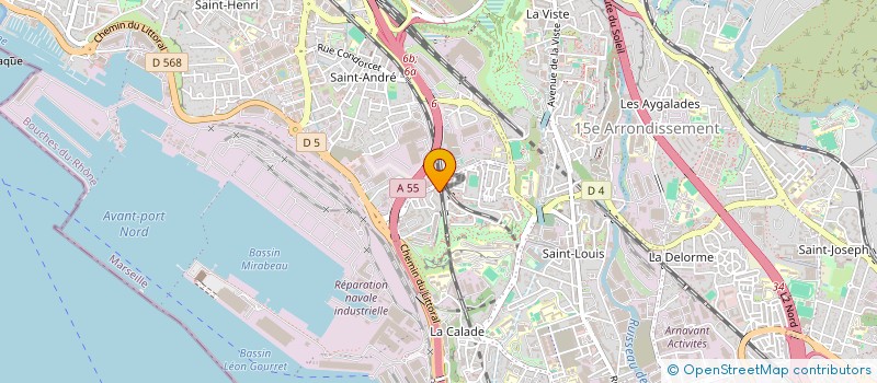 localisation de l'entreprise ASC PITCHOU FAMILLY à MARSEILLE
