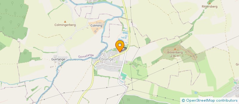 localisation de l'entreprise ASC TOITURES  EBLANGE