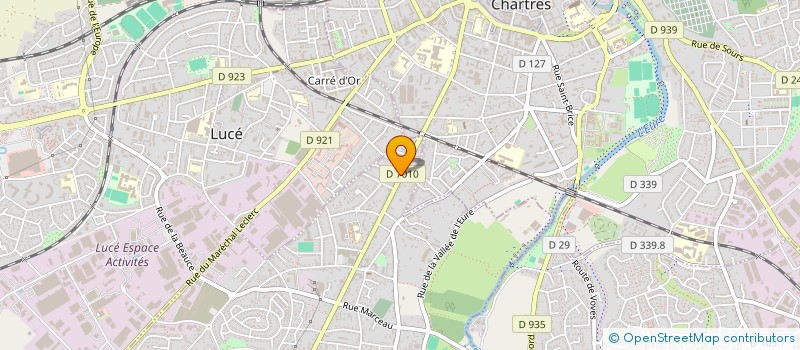 localisation de l'entreprise ASC VRAC à LUISANT