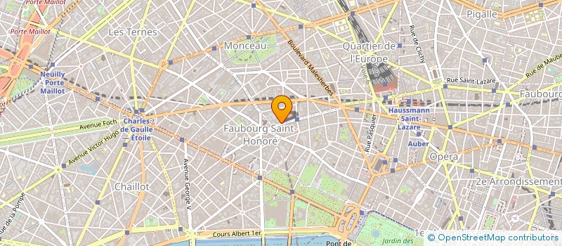 localisation de l'entreprise ASCA  PARIS