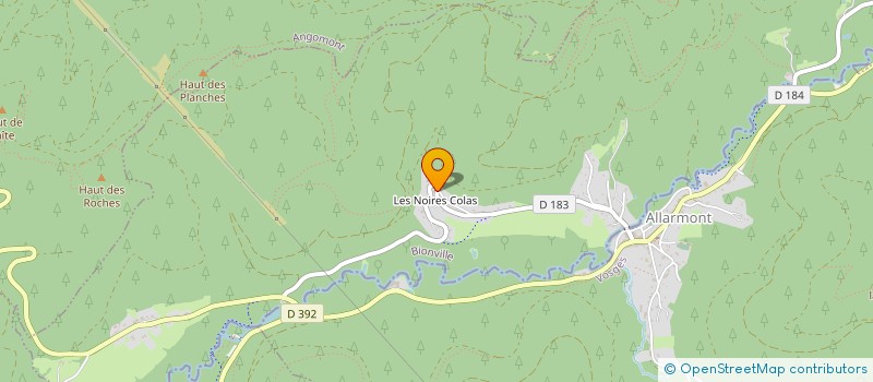 localisation de l'entreprise ASCALON  BIONVILLE