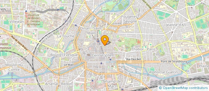 localisation de l'entreprise ASCAREN  RENNES