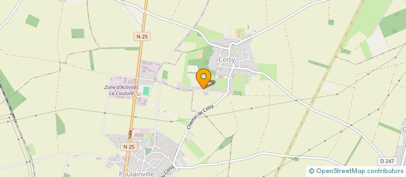 localisation de l'entreprise ASCARFR  COISY