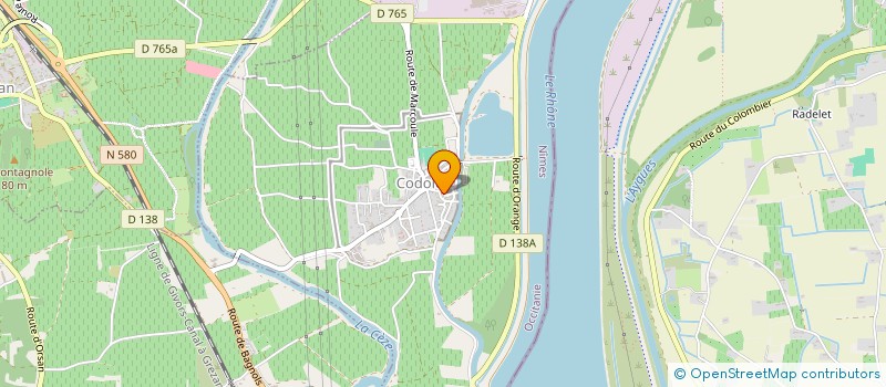 localisation de l'entreprise ASCCBMC PETANQUE  CODOLET