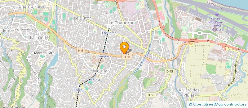 localisation de l'entreprise ASCD LES DIONYSTARS  SAINT-DENIS