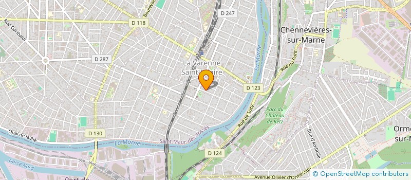 localisation de l'entreprise ASCELIA CONSEIL à SAINT-MAUR-DES-FOSSES