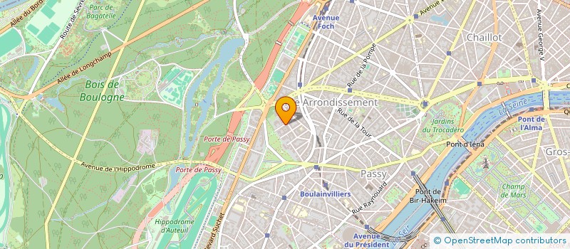 localisation de l'entreprise ASCEMA à PARIS