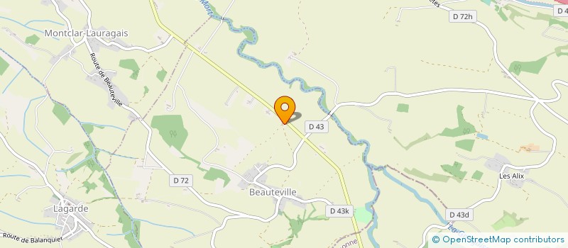 localisation de l'entreprise ASCENCEUR SERVICE à VILLEFRANCHE-DE-LAURAGAIS