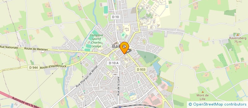 localisation de l'entreprise ASCENDANCE à BAILLEUL