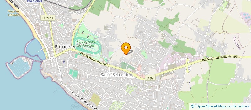 localisation de l'entreprise ASCENDANCE RH à LA BAULE-ESCOUBLAC