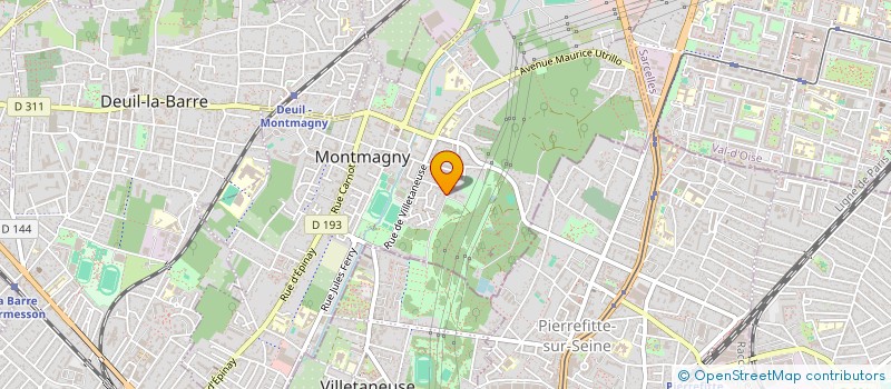 localisation de l'entreprise ASCENDIS PARTNERS  MONTMAGNY