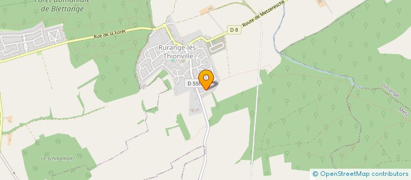 localisation de l'entreprise ASCENDO  RURANGE-LES-THIONVILLE