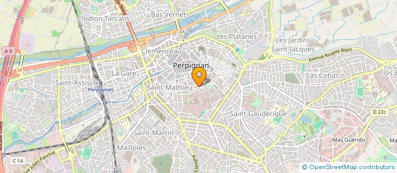 localisation de l'entreprise ASCENS FRANCISCO à PERPIGNAN