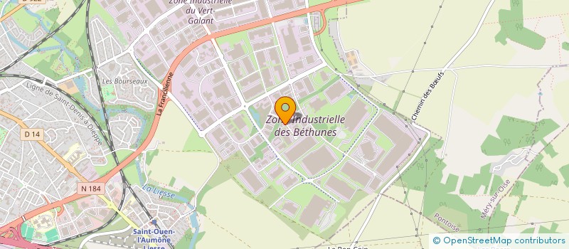 localisation de l'entreprise ASCENSEUR GHERNAIA HAKIM à SAINT-OUEN-L'AUMONE