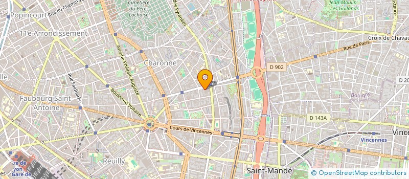 localisation de l'entreprise ASCENSEUR TECHNOLOG ELECTR MACONN CONSTR à PARIS
