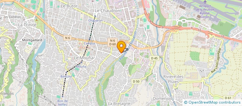 localisation de l'entreprise ASCENSEURS DES MASCAREIGNES à SAINT-DENIS