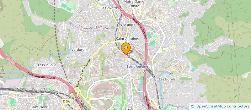 localisation de l'entreprise ASCENSEURS DU MIDI à MARSEILLE