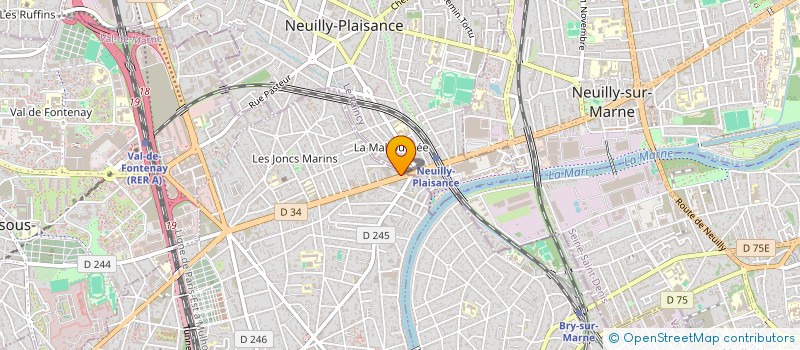 localisation de l'entreprise ASCENSEURS LUSITANOS à LE PERREUX-SUR-MARNE