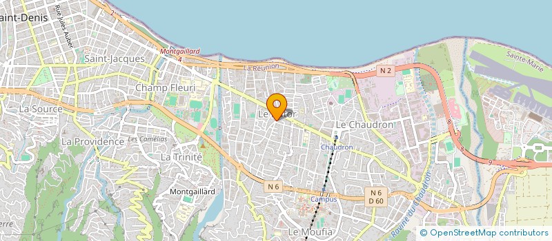 localisation de l'entreprise ASCENSEURS OCEAN INDIEN à SAINT-DENIS