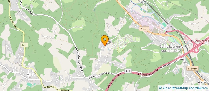 localisation de l'entreprise ASCENSIA COMMUNICATION & MARKETING  BOULAZAC ISLE MANOIRE