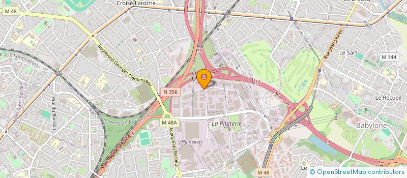localisation de l'entreprise ASCENSIO  MARCQ-EN-BARUL