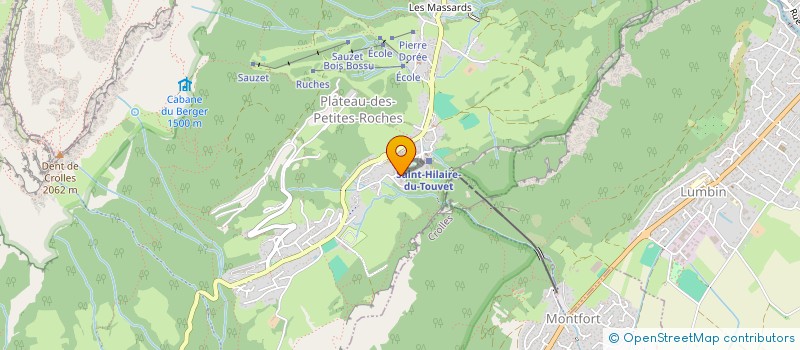 localisation de l'entreprise ASCENSION 3D  LE TOUVET