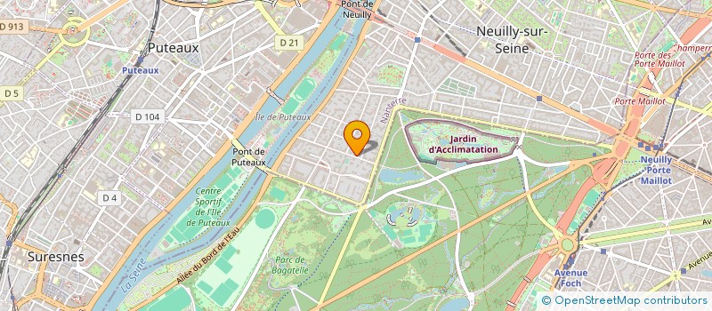 localisation de l'entreprise ASCENSION  NEUILLY-SUR-SEINE