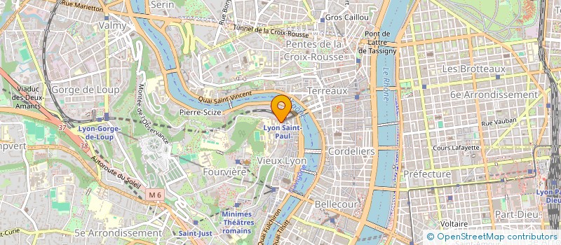 localisation de l'entreprise ASCENSION à LYON