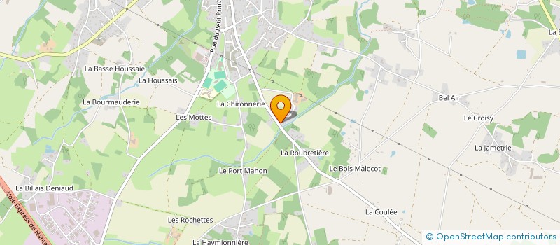 localisation de l'entreprise ASCENSION ELAGAGE SERVICE  VIGNEUX-DE-BRETAGNE