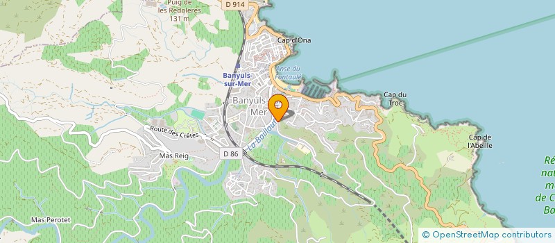 localisation de l'entreprise ASCENSION FLAMENCA  BANYULS-SUR-MER