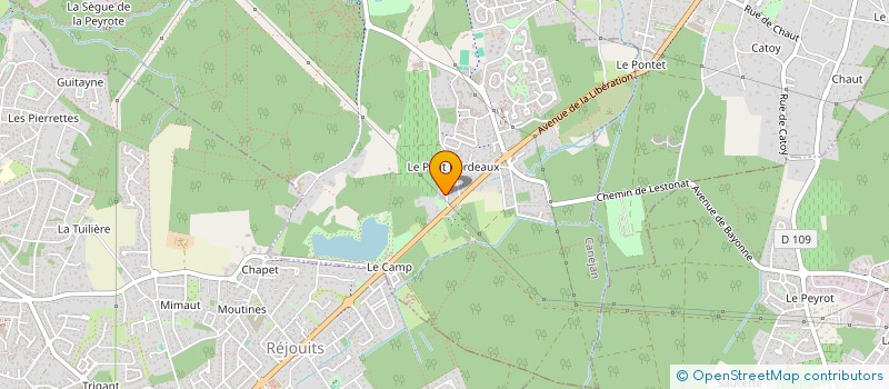 localisation de l'entreprise ASCENSION GROUPE  CANEJAN