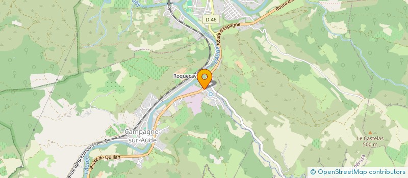 localisation de l'entreprise ASCENSION PUYO  CAMPAGNE-SUR-AUDE