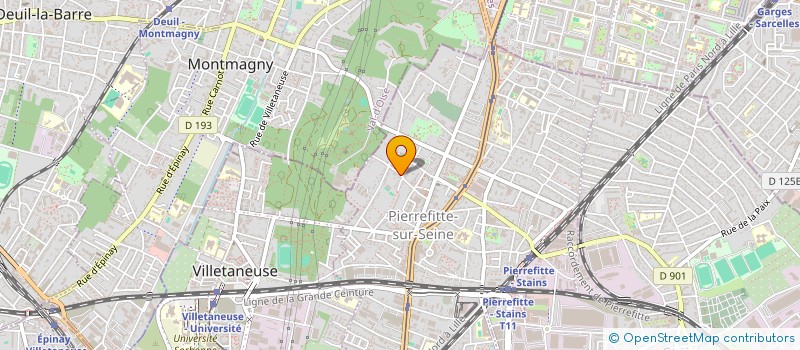 localisation de l'entreprise ASCENSION SOLIDAIRE  PIERREFITTE-SUR-SEINE