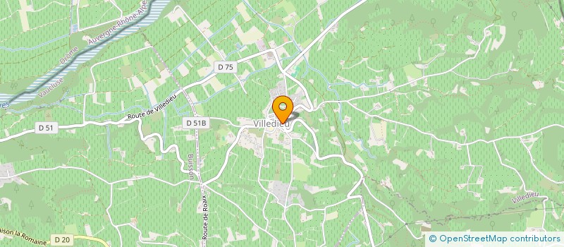 localisation de l'entreprise ASCENSO  VILLEDIEU