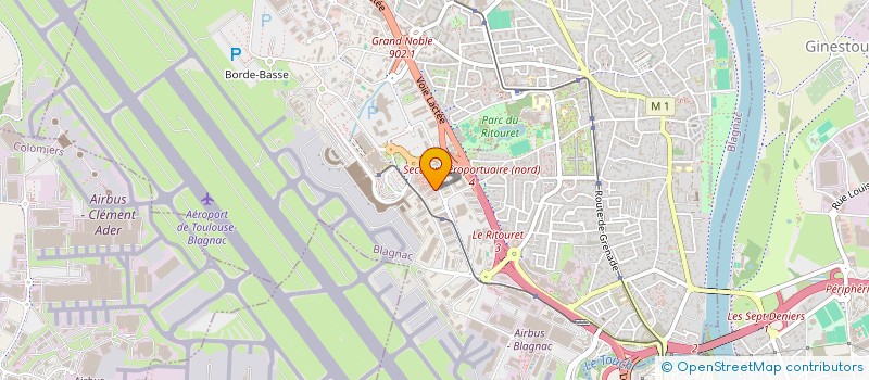 localisation de l'entreprise ASCENT INTEGRATION à BLAGNAC