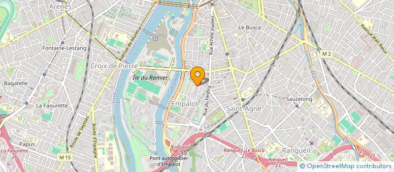 localisation de l'entreprise ASCENT IT  LACROIX-SAINT-OUEN