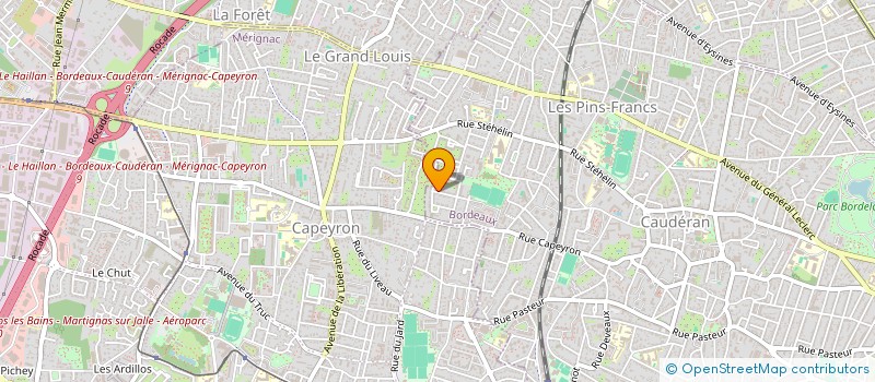 localisation de l'entreprise ASCENTE à BORDEAUX