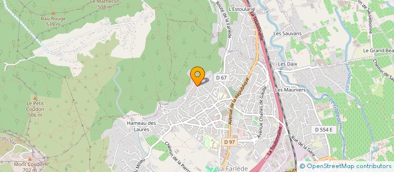 localisation de l'entreprise ASCETT  LA FARLEDE