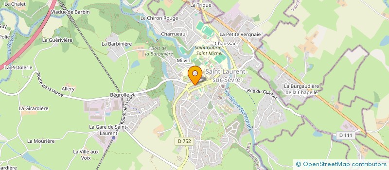 localisation de l'entreprise ASCHALOU à SAINT-LAURENT-SUR-SEVRE