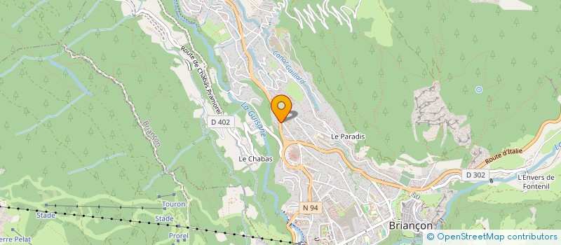 localisation de l'entreprise ASCHETTINO  BRIANCON