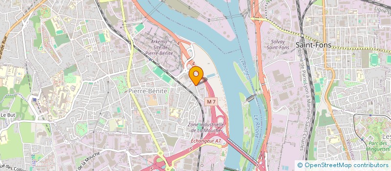 localisation de l'entreprise ASCHIMMO  OULLINS-PIERRE-BENITE