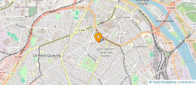 localisation de l'entreprise ASCI à ROUEN