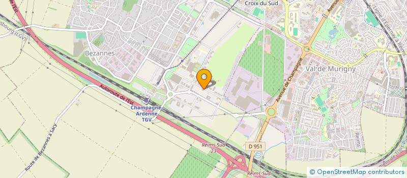 localisation de l'entreprise ASCISTE INGENIERIE à BEZANNES