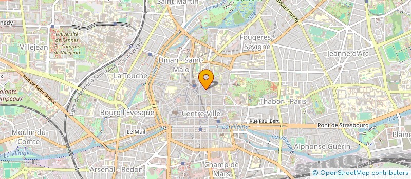 localisation de l'entreprise ASCL  RENNES